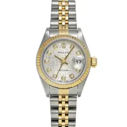 USED ROLEX DATEJUST 79173G SILVER CASE SIZE 26×26MM LADIES WATCH #61152