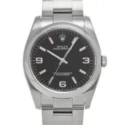USED ROLEX OYSTER PERPETUAL 36 116000 BLACK MEN'S WATCH #61132