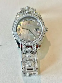 ROLEX MEN'S PEARLMASTER MODEL 18946
