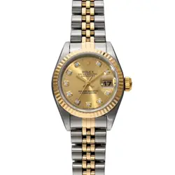 USED ROLEX DATEJUST 69173G CASE SIZE 26×26MM LADIES WATCH #61172