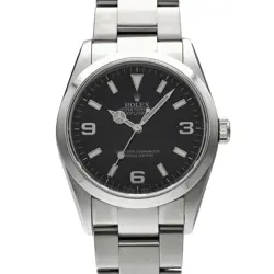 USED ROLEX EXPLORER 114270 BLACK CASE SIZE 35×35MM MEN'S WATCH #62382