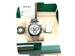 ROLEX COSMOGRAPH DAYTONA WHITE MEN'S WATCH - 116500LN, BOX AND PAPERS