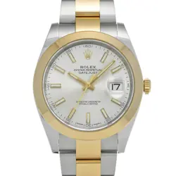 ROLEX  DATEJUST 41 126303 RANDOM SERIAL SILVER WATCH WRISTWATCH R45_0602