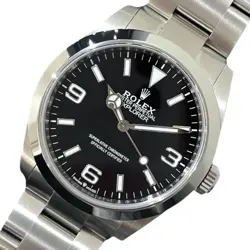 USED ROLEX EXPLORER 40 224270 BLACK CASE SIZE 40MM MEN'S WATCH #61152