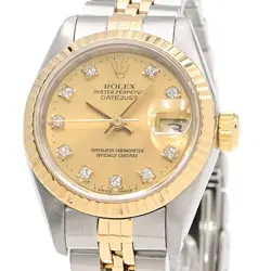 USED ROLEX DATEJUST L SERIES (AROUND 1989-1990) 69173G LADIES WATCH #65172