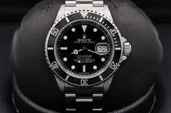 ROLEX WATCH SUBMARINER DATE 16610 STAINLESS STEEL