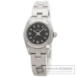 ROLEX 76080 OYSTER PERPETUAL 369 WATCH SS SS WOMEN USED