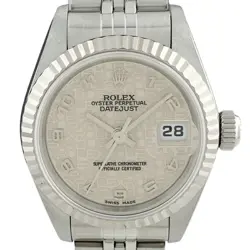 USED ROLEX DATEJUST 69174 CASE SIZE 26MM BAND SIZE 17.5CM LADIES WATCH #68422