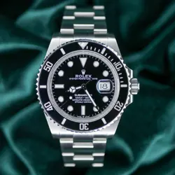 NEW UNWORN 2024 ROLEX SUBMARINER DATE BLACK STAINLESS STEEL FULL SET 126610LN