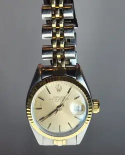 DATE LADIES 18K/SS