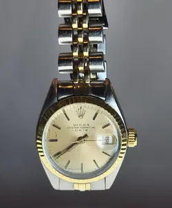 18K/SS GOLD WATCH