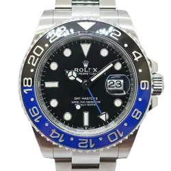 USED ROLEX GMT-MASTER 2 126710BLNR BLACK MEN'S WATCH #61252
