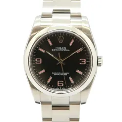 USED ROLEX OYSTER PERPETUAL 36 116000 BLACK MEN'S WATCH #63132