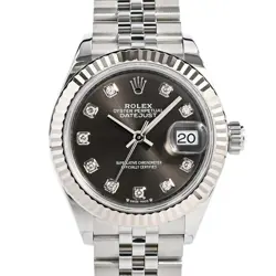 USED ROLEX DATEJUST 28 279174G/J GRAY CASE SIZE 28MM LADIES WATCH #6102