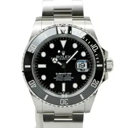 USED ROLEX SUBMARINER DATE 126610LN BLACK MEN'S WATCH #63182