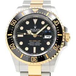 USED ROLEX Sea-Dweller Random Number (2023) 126603 Black Men's Watch #6182