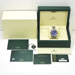 2024 Rolex Datejust 41, 126334, Steel & Gold, Azzurro Blue Roman, Oyster Brac...