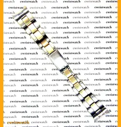 GENUINE VINTAGE 1960S ROLEX SOLID 14K GOLD/SS 19MM EXPANDABLE RIVETS BRACELET