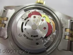 VINTAGE ROLEX LADY DATEJUST WATCH 69000A BLACK DIAL DIAMOND NUMERALS NO RESERVE!