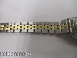 VINTAGE ROLEX LADY DATEJUST WATCH 69000A BLACK DIAL DIAMOND NUMERALS NO RESERVE!