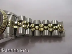 VINTAGE ROLEX LADY DATEJUST WATCH 69000A BLACK DIAL DIAMOND NUMERALS NO RESERVE!