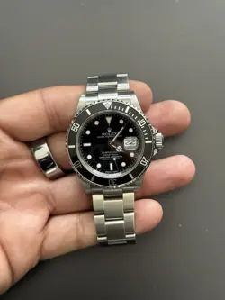 ROLEX SUBMARINER 16610 SILVER OYSTER BRACELET