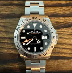 ROLEX EXPLORER II 2024 BLACK DIAL, STAINLESS STEEL, 42MM 226570