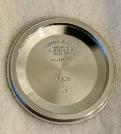 Vintage Rolex Oyster Precision 6426 34mm Silver Linen Dial 1971 Rare