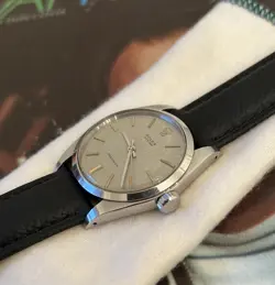 Vintage Rolex Oyster Precision 6426 34mm Silver Linen Dial 1971 Rare