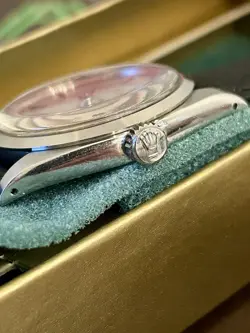 Vintage Rolex Oyster Precision 6426 34mm Silver Linen Dial 1971 Rare