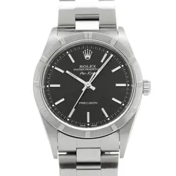 ROLEX AIR-KING 14010 BLACK WATCH 669483