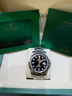 ROLEX EXPLORER II 42MM BLACK DIAL STAINLESS STEEL 226570 FULL SET 2025