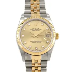 AUTHENTIC ROLEX DATEJUST 68273G. SSXYG AUTOMATIC #E  #270-004-034-5458