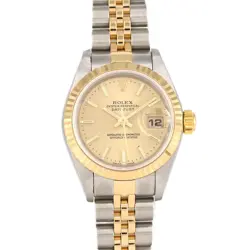 AUTHENTIC ROLEX DATEJUST 79173 SSXYG AUTOMATIC #Y  #260-007-446-7716
