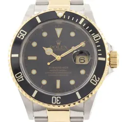 AUTHENTIC ROLEX SUBMARINER DATE 16613. SSXYG AUTOMATIC #U  #230-000-031-7770