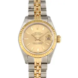 AUTHENTIC ROLEX DATEJUST 69173 SSXYG AUTOMATIC  #270-004-036-8679
