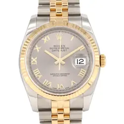 AUTHENTIC ROLEX DATEJUST 116233 SSXYG AUTOMATIC #RANDOM  #260-003-712-2607