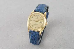 ROLEX OYSTER PERPETUAL DAY DATE 'LINEN DIAL' 18CT GOLD REF. 1803 CIRCA 1973