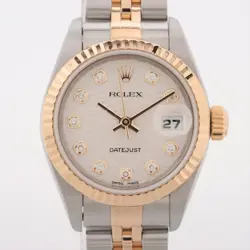 ROLEX DATEJUST 79173G SS×YG SS×YG AT SILVER-HLICON-FACE 3 EXTRA LINKS