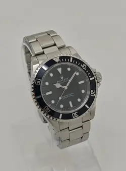 ROLEX NON DATE PRE CERAMIC SUBMARINER STEEL 40MM 14060 WATCH 2002