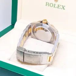 Rolex 40mm 18K Half Yellow Gold Blue Dial Submariner Date REF: 16613 (T Series)