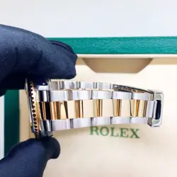 Rolex 40mm 18K Half Yellow Gold Blue Dial Submariner Date REF: 16613 (T Series)