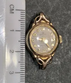 VINTAGE ROLEX 9CT GOLD LADIES WATCH