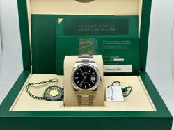 126200 BLACK DIAL