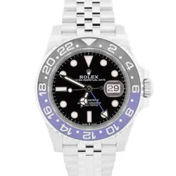 MINT 2023 PAPERS ROLEX GMT-MASTER II BATGIRL BLUE JUBILEE 40MM 126710 BLNR BOX