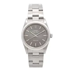 ROLEX AIR-KING GRAY DIAL OVERHAULED 14000 AUTOMATIC BOYS ROLEX USED