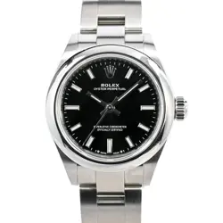 ROLEX OYSTER PERPETUAL 28 LADIES WATCH BLACK 276200