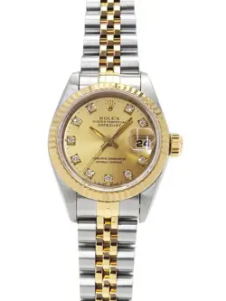 ROLEX DATEJUST 10P DIAMOND 69173G WOMEN'S AUTOMATIC WATCH