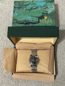 VINTAGE ROLEX TWO TONE DATEJUST 36MM 1601 CALIBER 1570