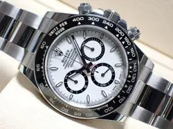 ROLEX DAYTONA WHITE DIAL 126500LN TO208145